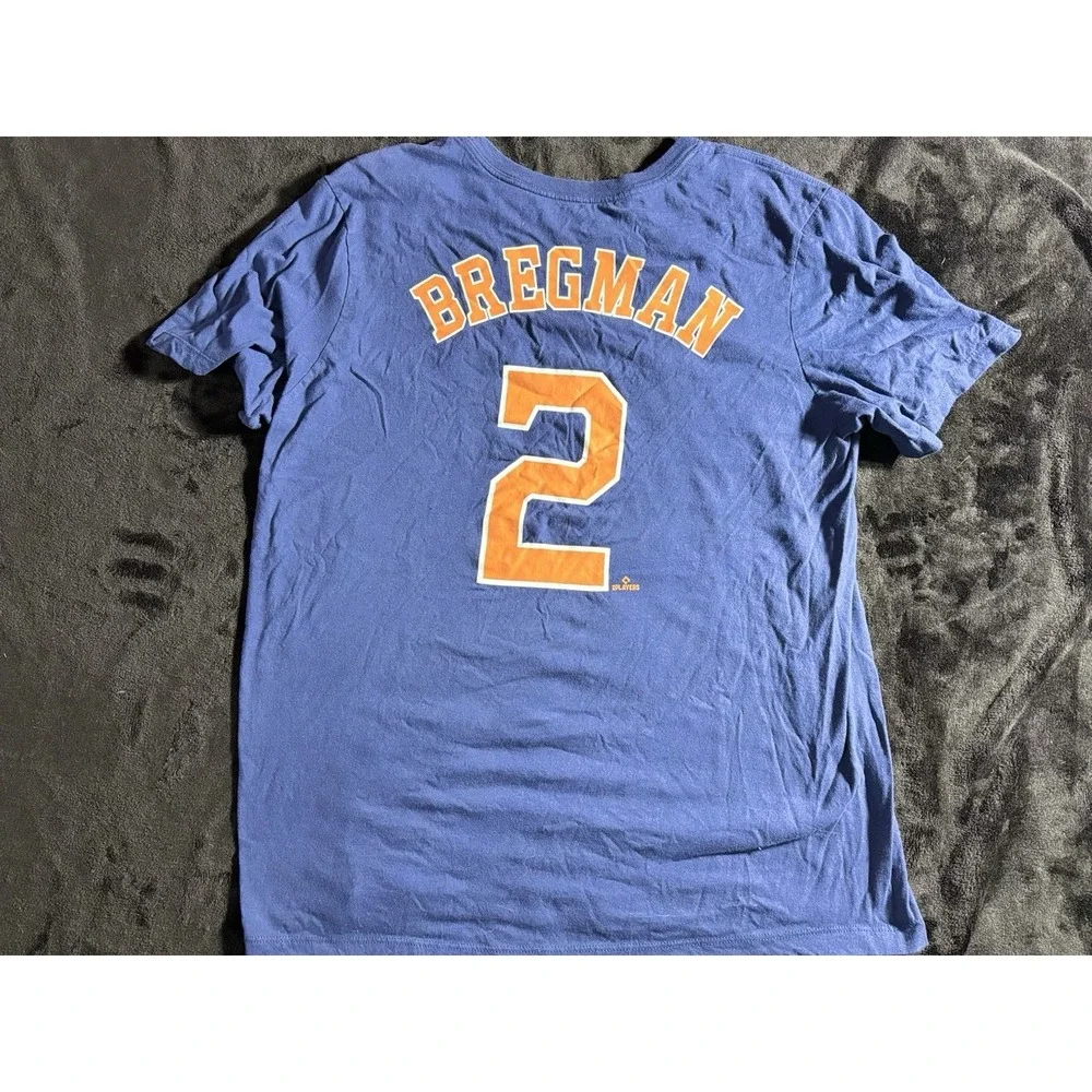 Houston Astros The Nike Tee Alex Bregman #2 Tee Shirt Mens Large - Picture 4 of 5